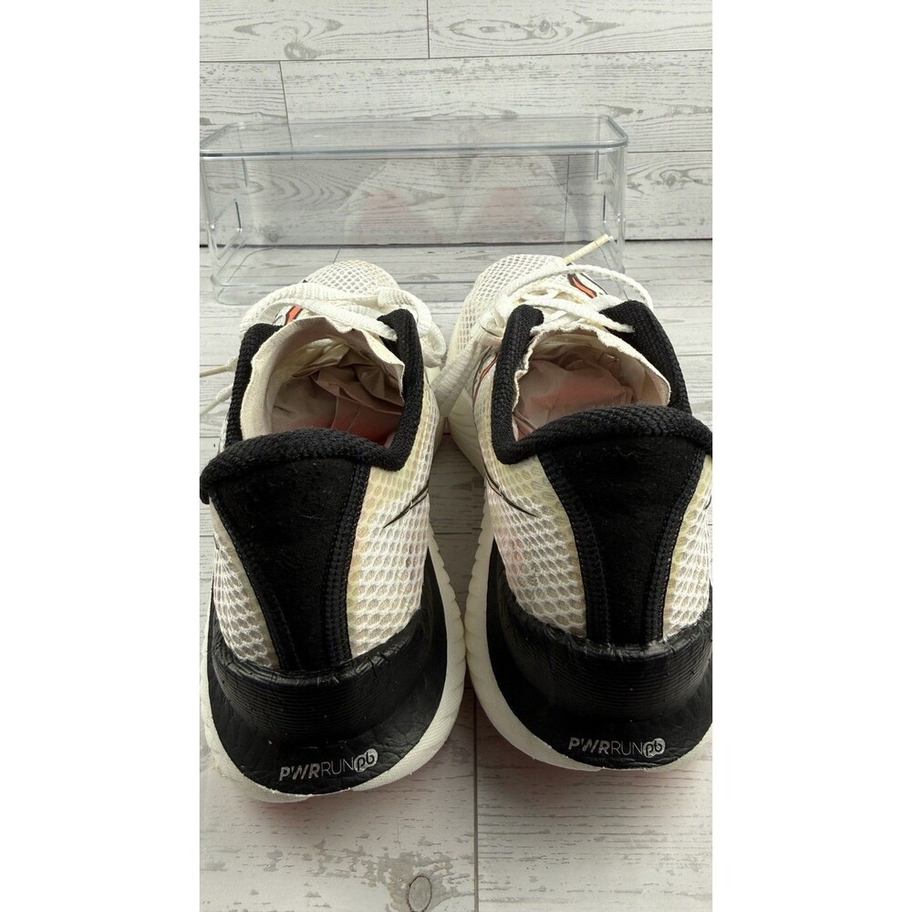 Saucony Endorphin Pro 3 White ViZiRed Women's size 7.5 Running Shoes #451 - Picture 5 of 6